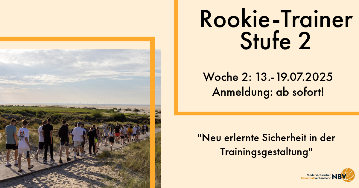 Rookie-Trainer Stufe 2