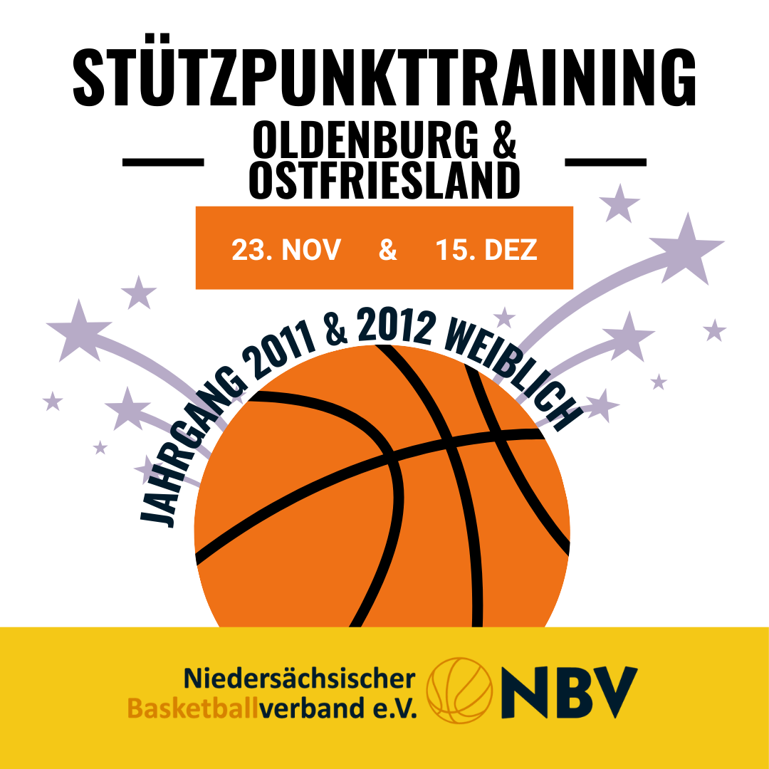 Stützpunkttraining Oldenburg/Ostfriesland 2011/2012 weiblich